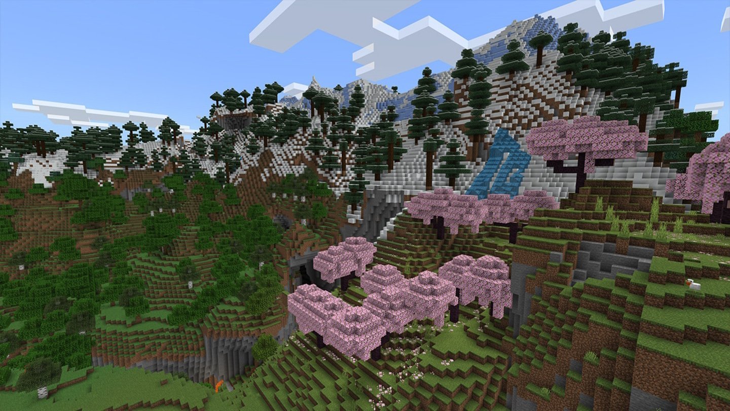 Источник: Nintendo / Minecraft (лес)