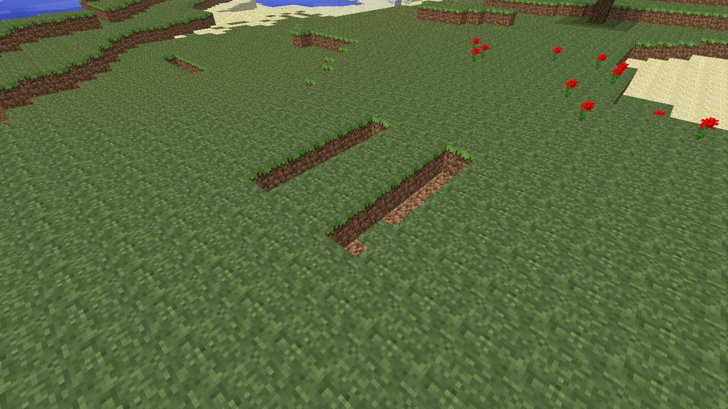 Источник: Minecraft Wiki / Постройка простой фермы