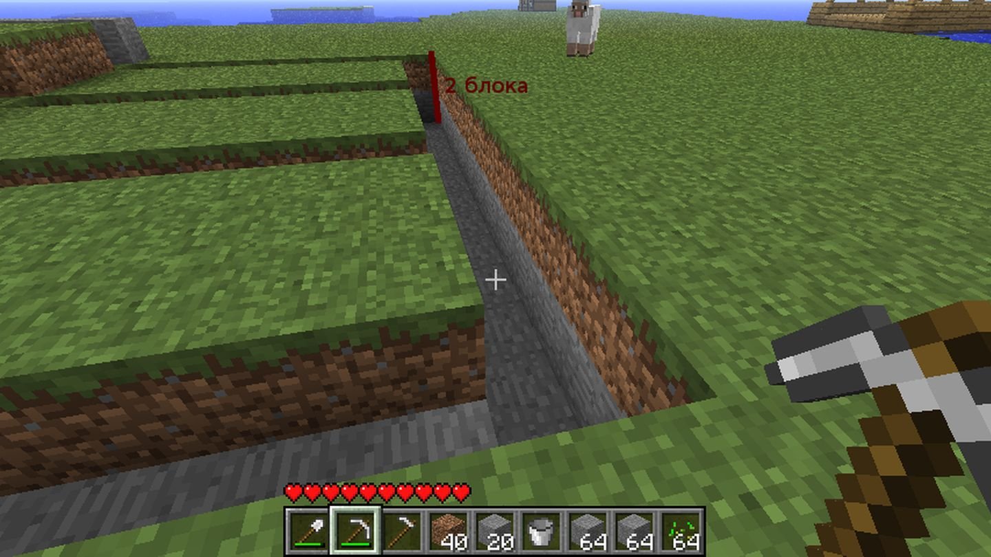 Источник: Minecraft Wiki / Постройка полуавтоматической фермы