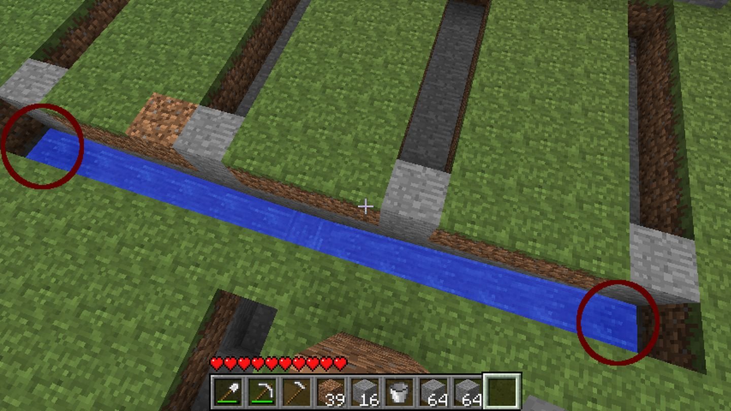 Источник: Minecraft Wiki / Постройка полуавтоматической фермы