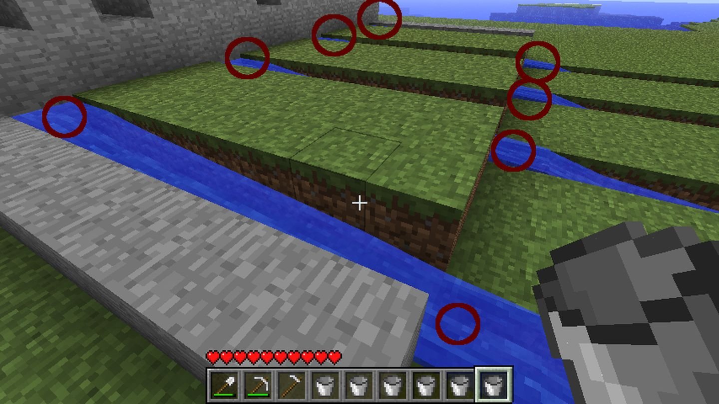 Источник: Minecraft Wiki / Постройка полуавтоматической фермы