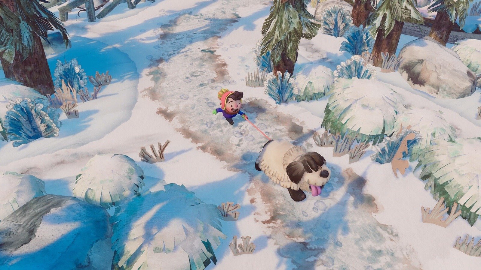 В Steam вышла DOGWALK  очаровательная игра про мальчика и его пса