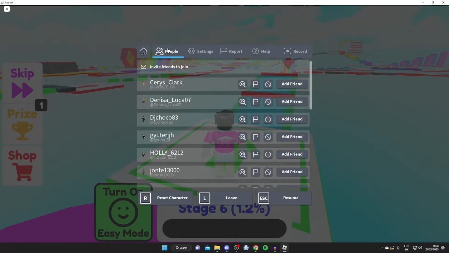 Источник: GuideRealm / Как играть в Roblox