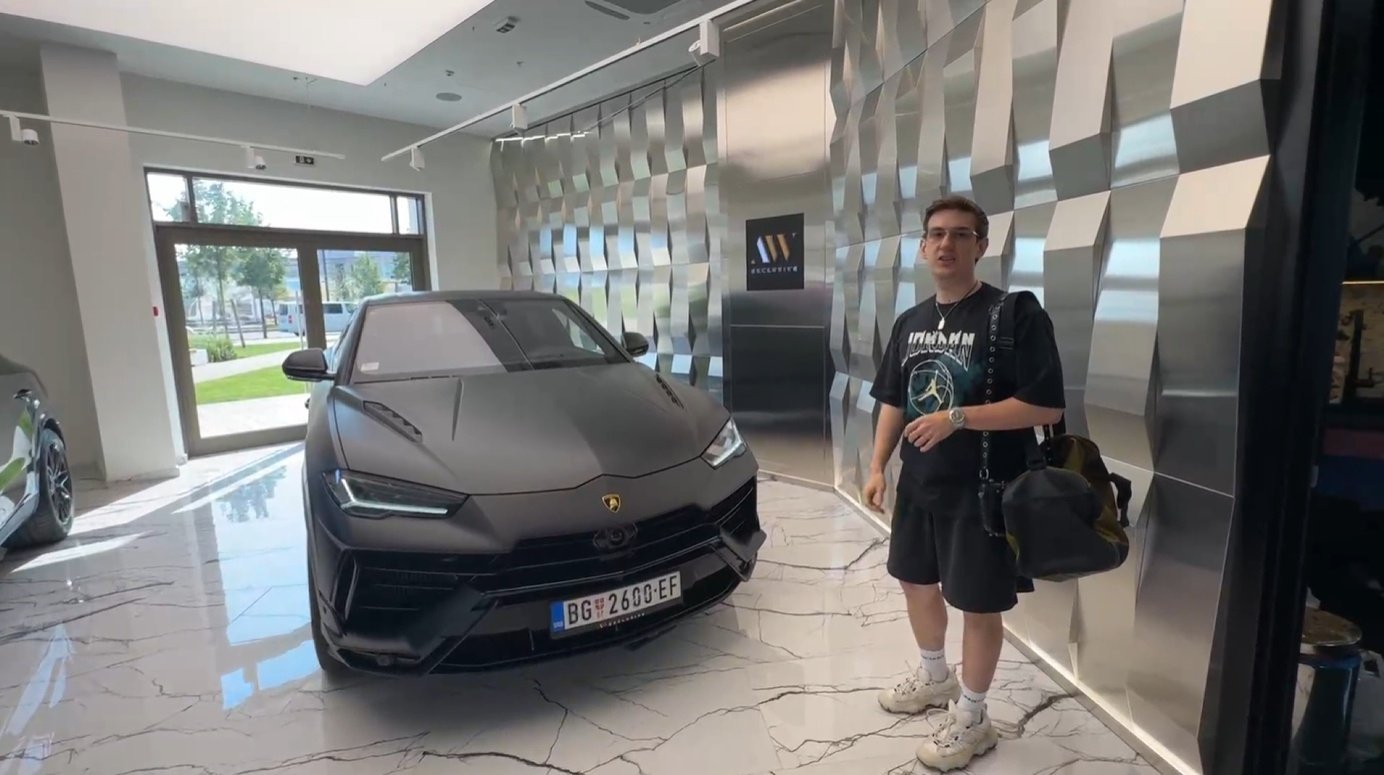 Evelone и его Lamborghini Urus S за 35 млн рублей