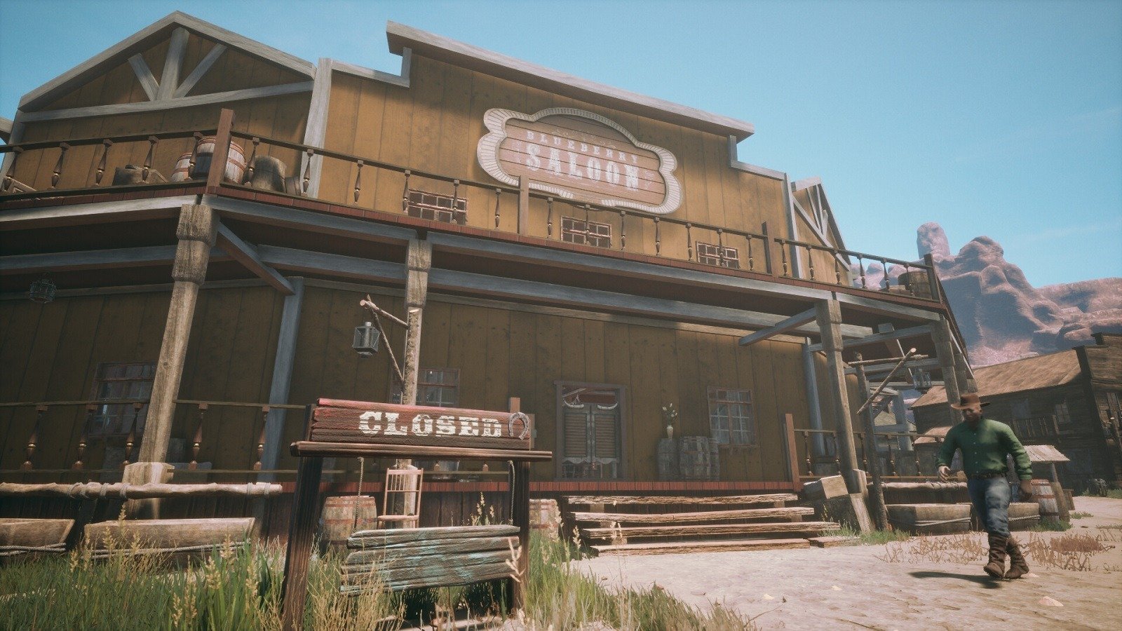 В Steam вышел Saloon Simulator  симулятор ковбойского салуна на Диком Западе
