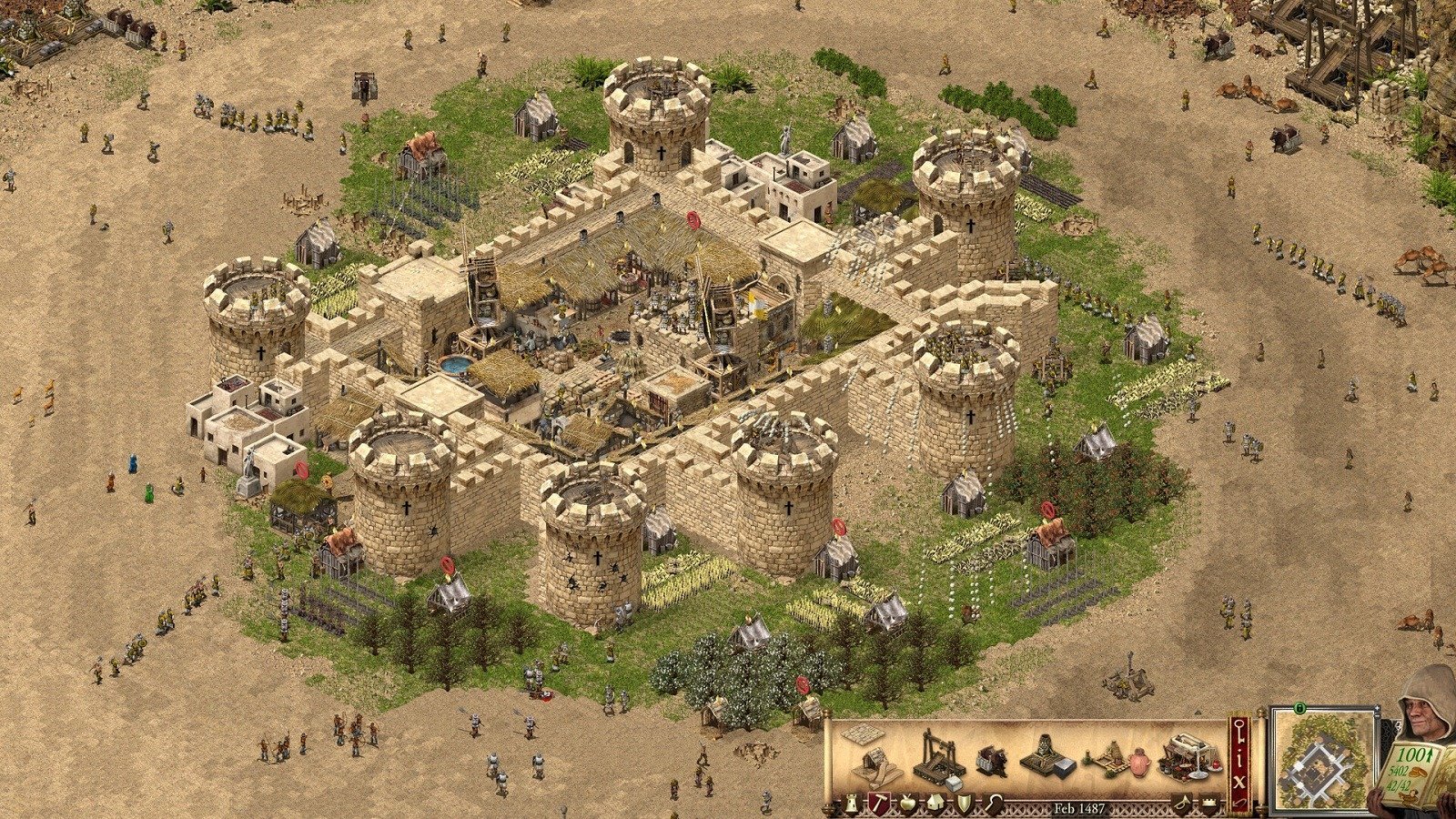 В Steam вышел ремастер культовой стратегии Stronghold Crusader