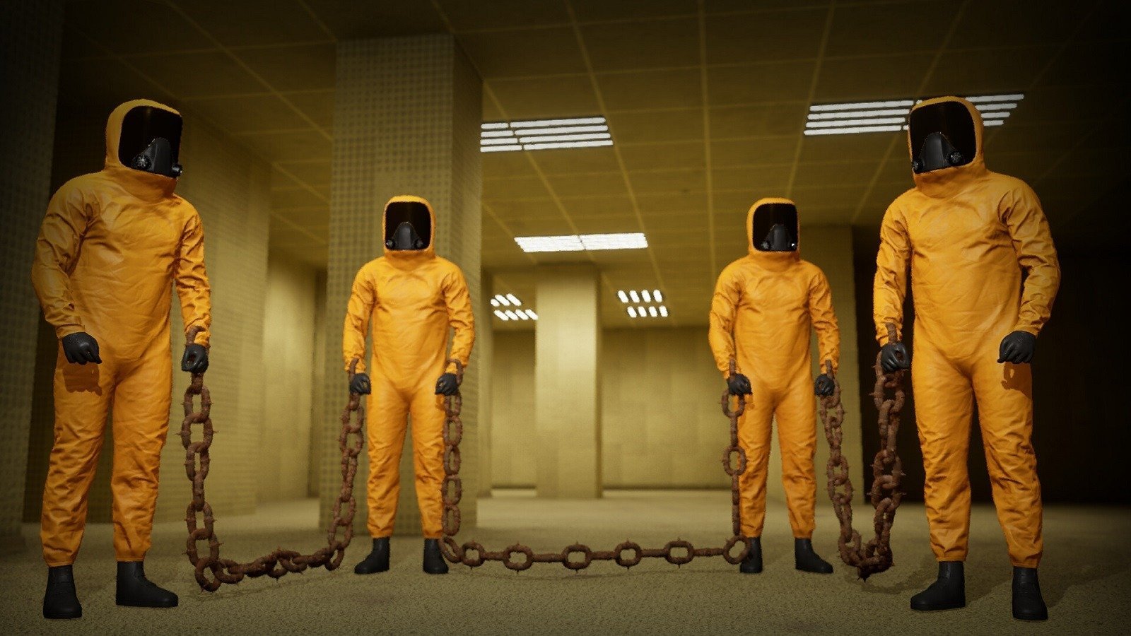 В Steam вышла кооперативная хорроригра Chained Backrooms