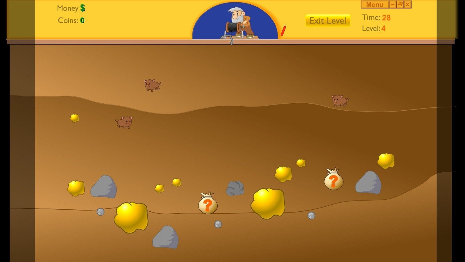 В Steam вышла классическая аркадная игра Gold Miner