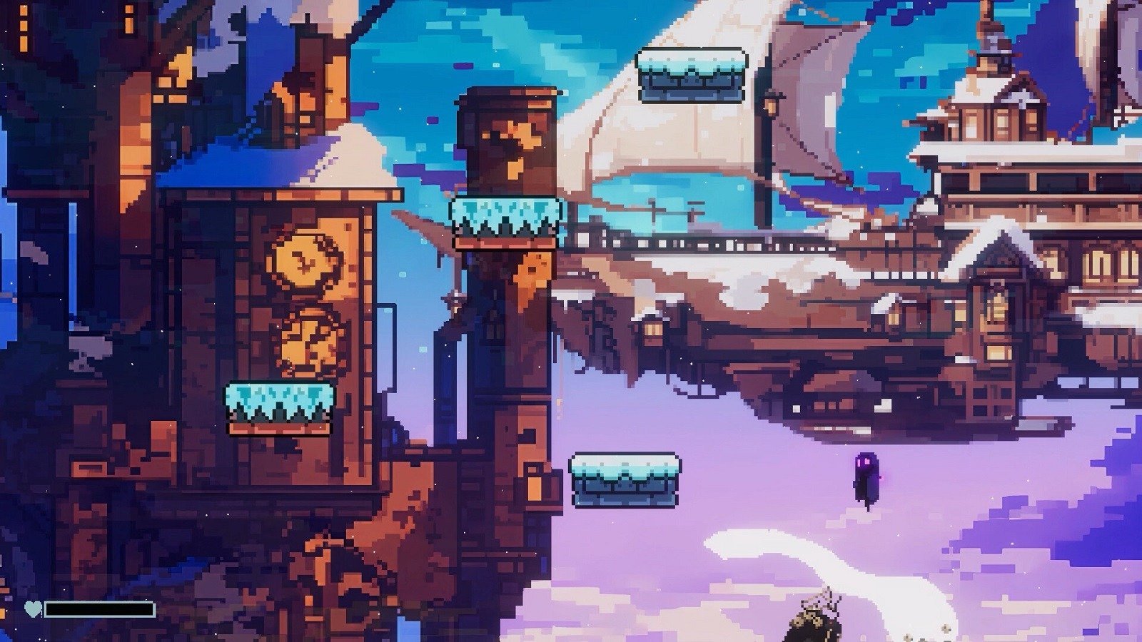 На ПК вышел олдскульный платформер Hollow Jump