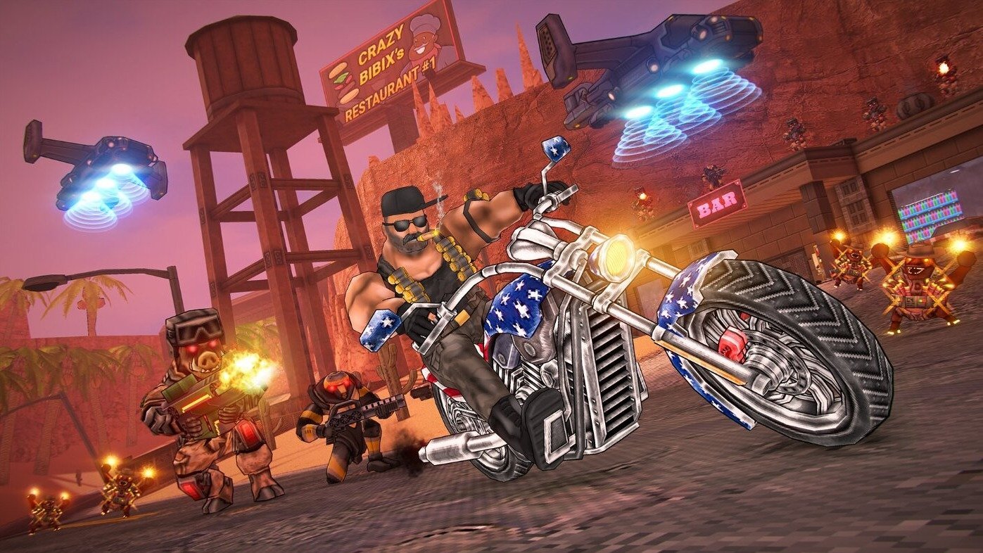 В Steam вышла Brutal John 2  игра от бывших разработчиков Duke Nukem