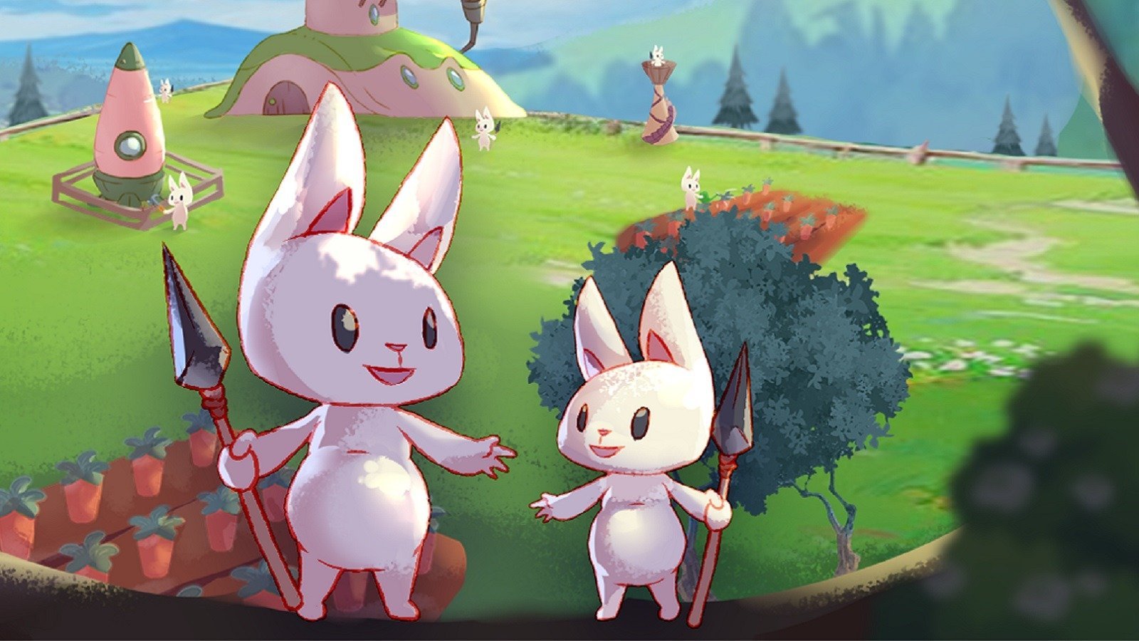 В Steam вышла стратегия Bunny Bunker про милых кроликовкосмонавтов