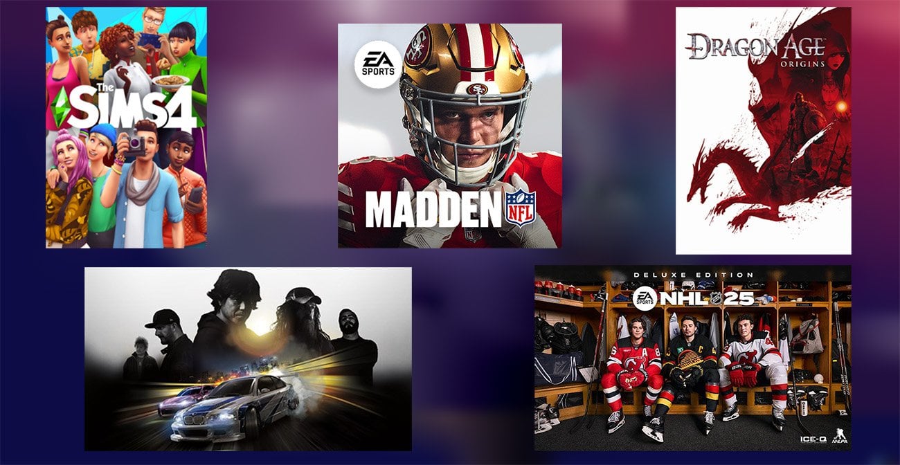 Источник: CQ.ru / The Sims, Need for Speed, Dragon Age, Madden NFL, NHL.