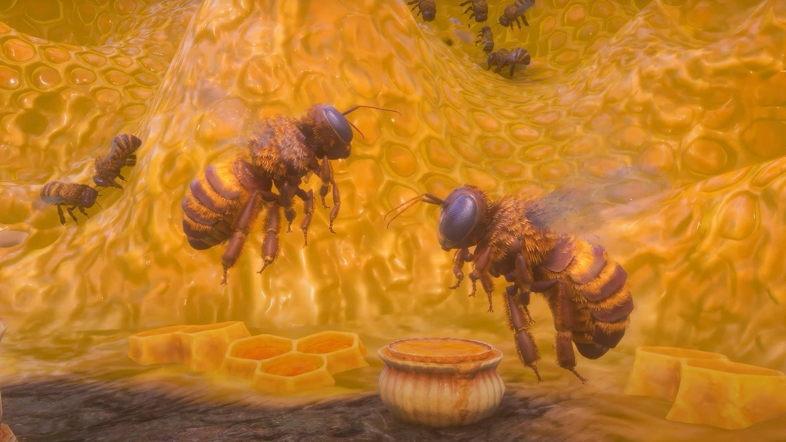 На ПК вышел симулятор маленькой пчелки Bee Simulator The Hive