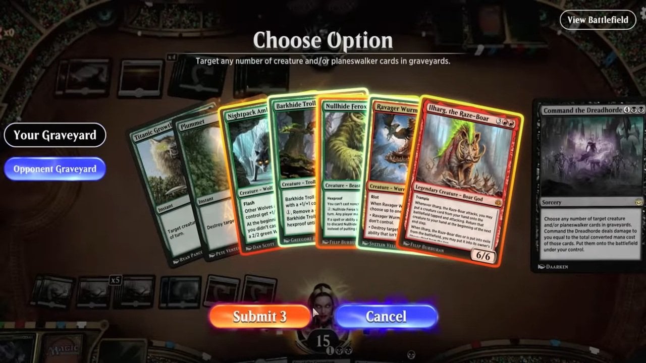Скриншот CQ.ru / Скриншот из трейлера Magic: The Gathering Arena