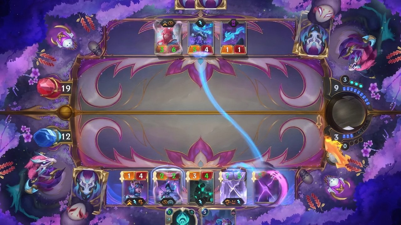 Скриншот CQ.ru / Скришнот игрового процесса Legends of Runeterra