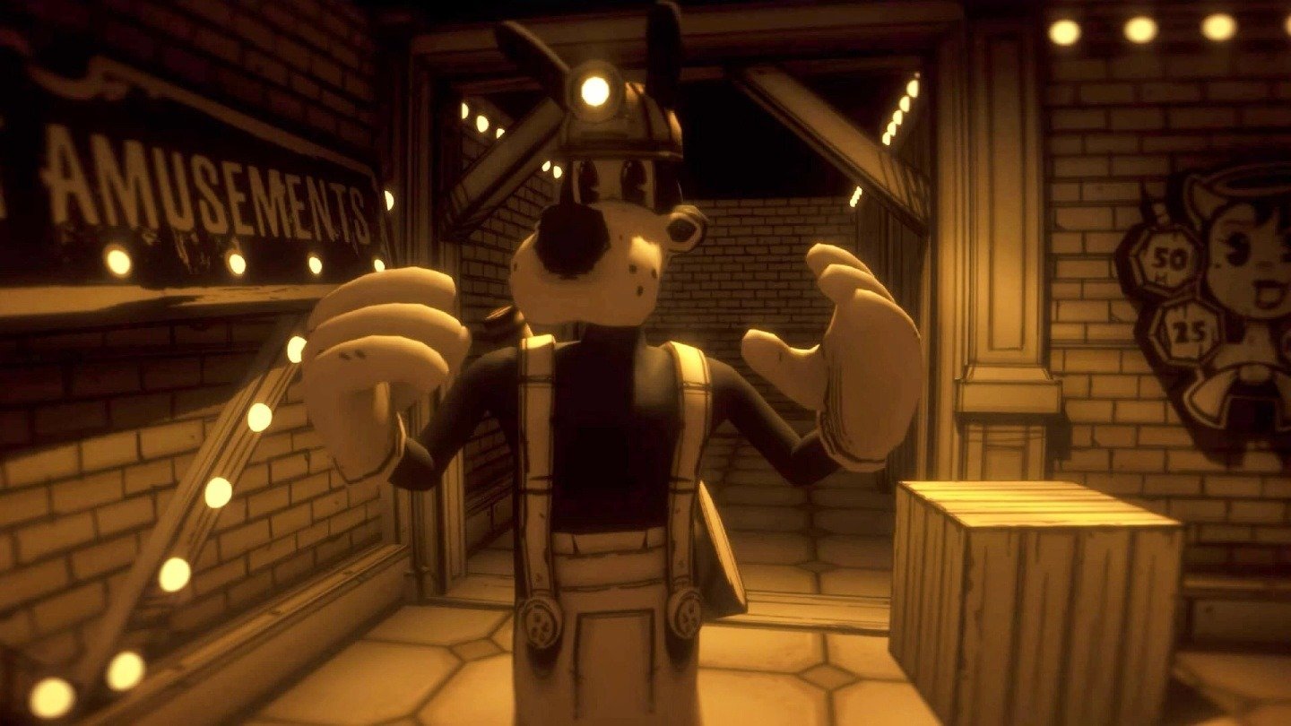 Вышел мрачный хоррор Bendy Lone Wolf про волка Бориса