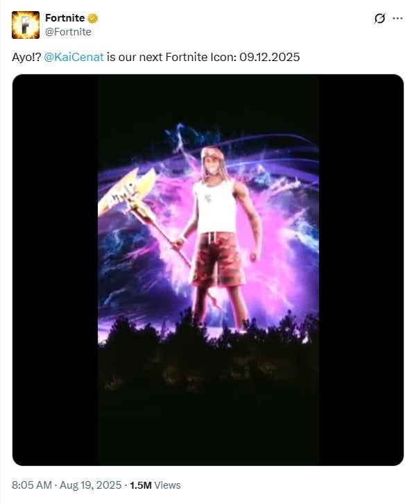 Пость Fortnite