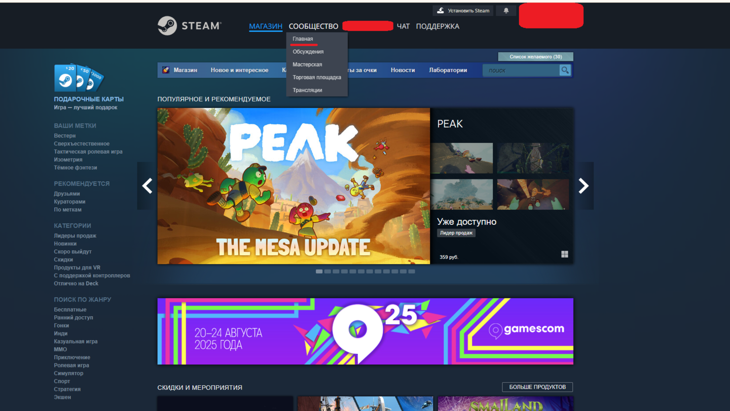 Источник: CQ.ru / Сайт Steam