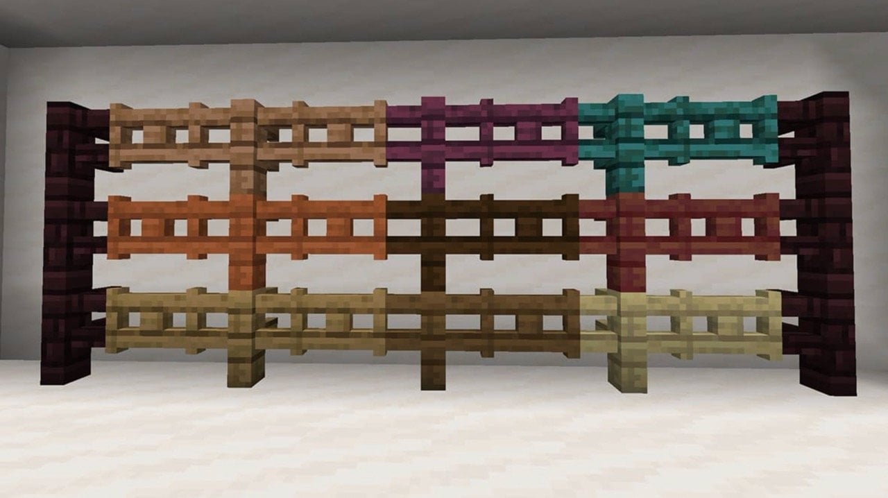 Источник: скриншот CQ.ru / Разнообразие калиток в Minecraft