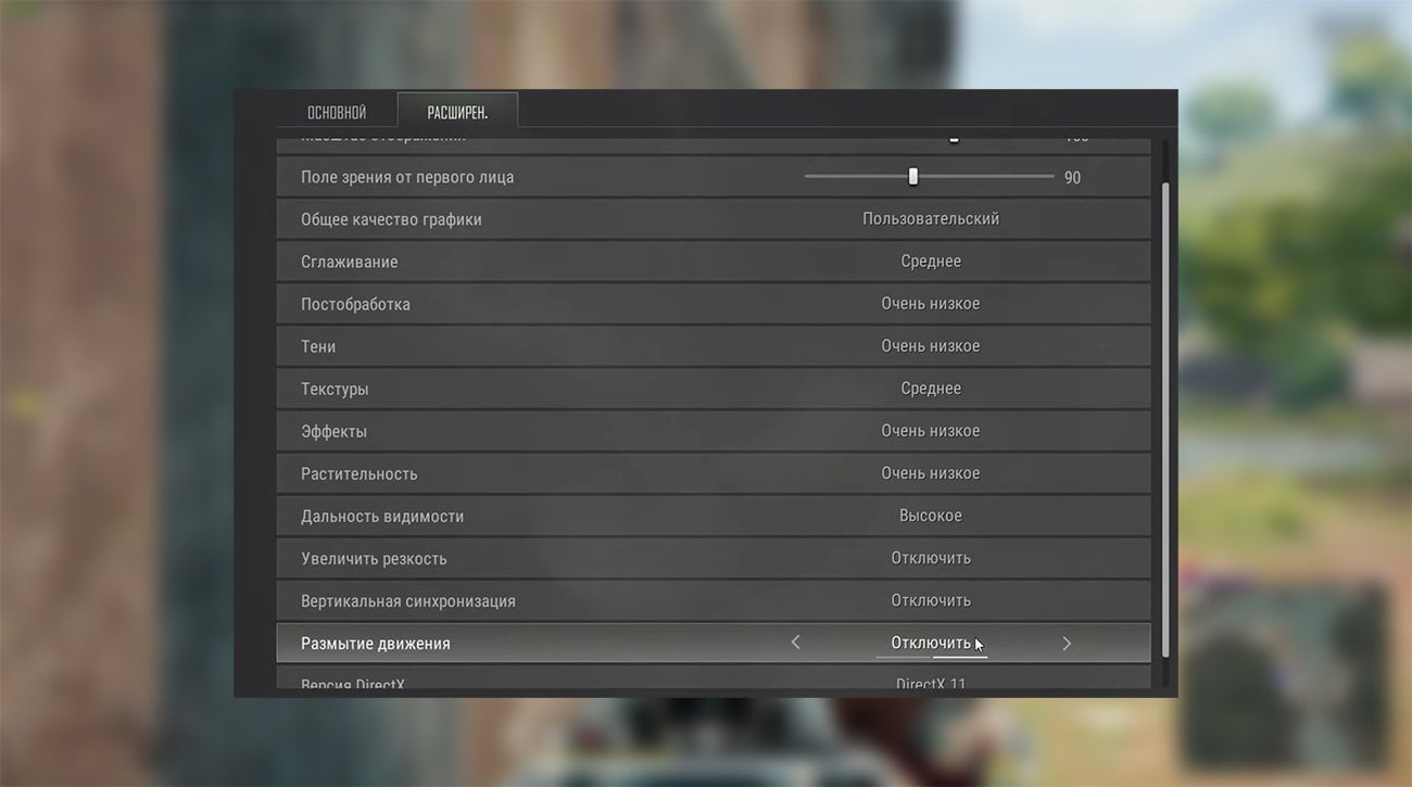 Источник: CQ.ru / Настройки PUBG