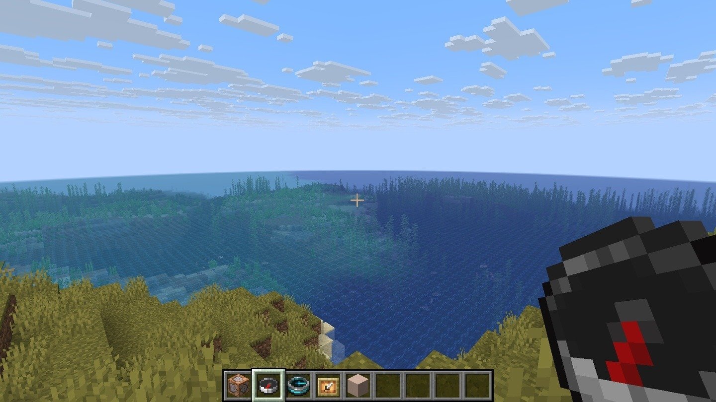 Как сделать компас который указывает на игрока в Minecraft