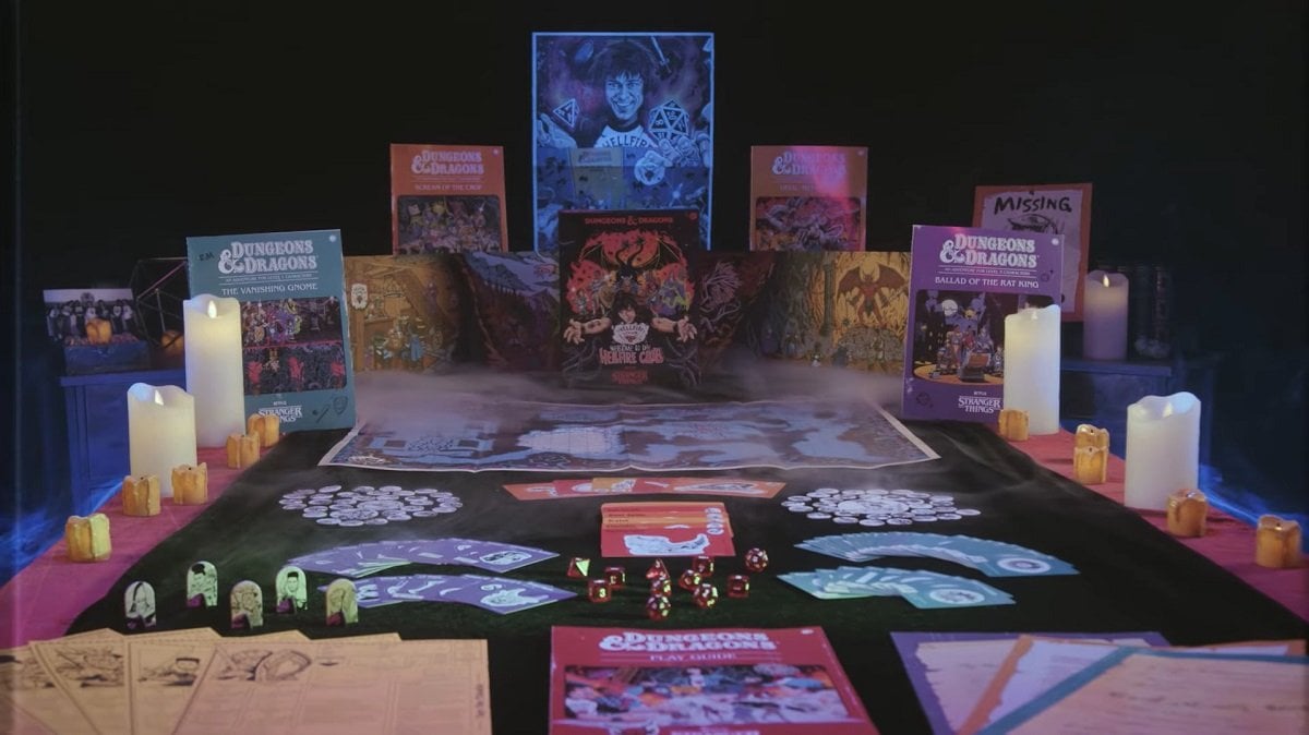 Источник: скриншот CQ.ru / Официальный набор Dungeons &amp; Dragons по вселенной «Очень странных дел»