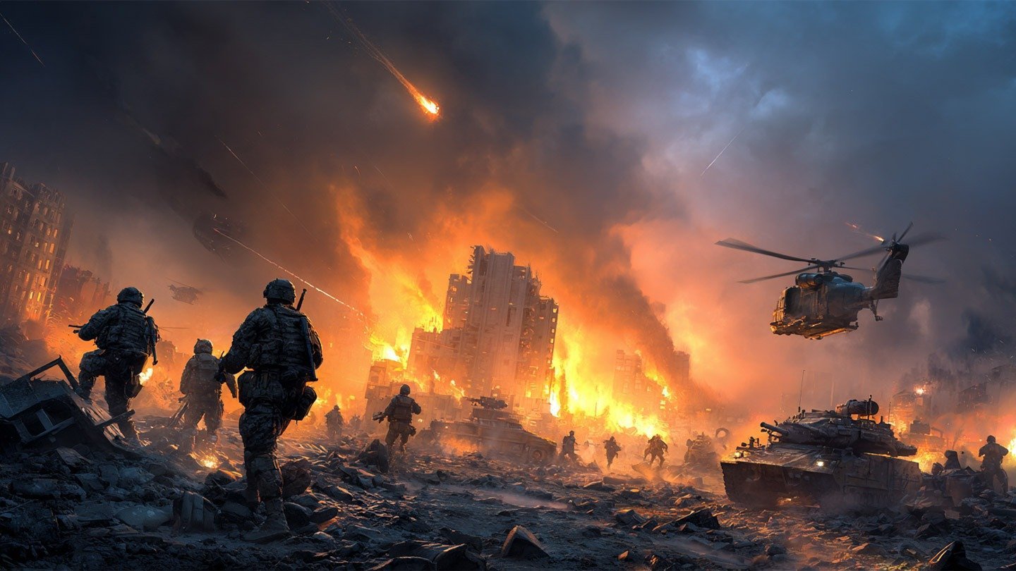 Взрослый конкурент Call of Duty История серии Battlefield