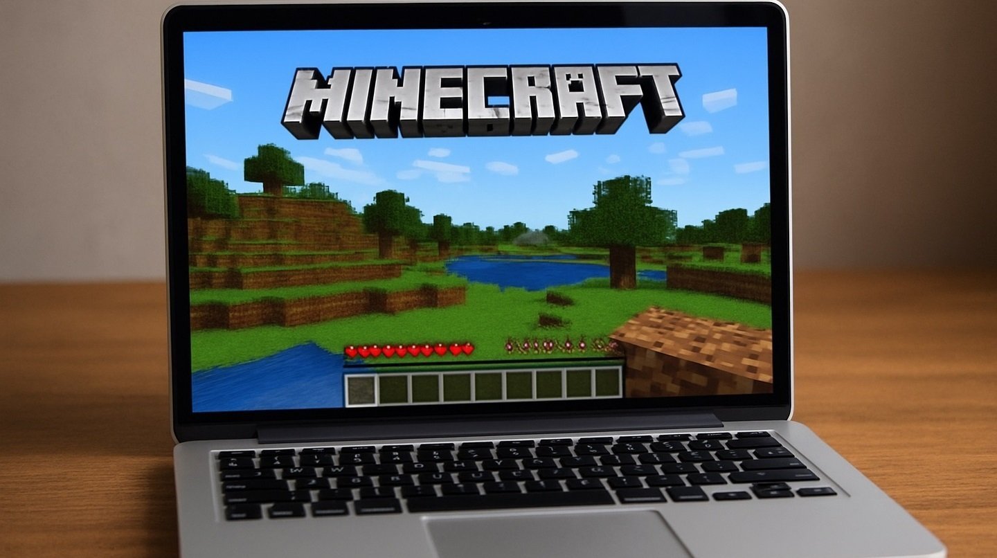 Источник: CQ.ru / Minecraft на ноутбуке