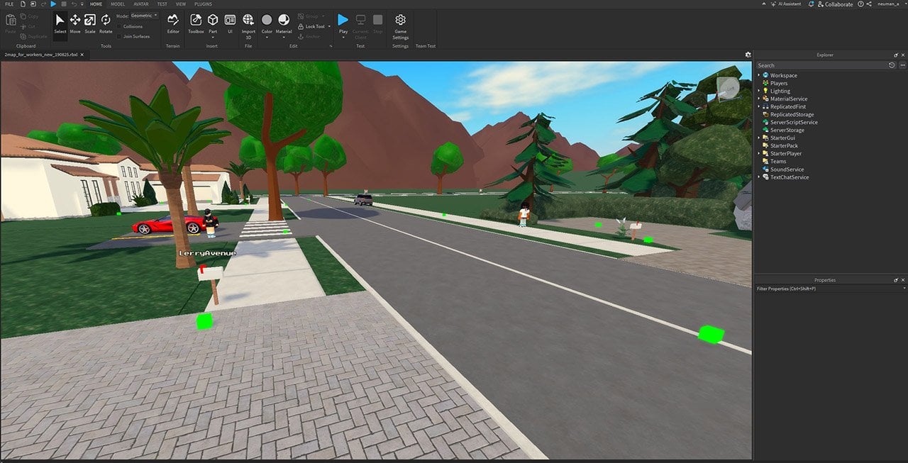 Источник: CQ.ru / Roblox Studio позволяет создавать игровые миры и зарабатывать с них