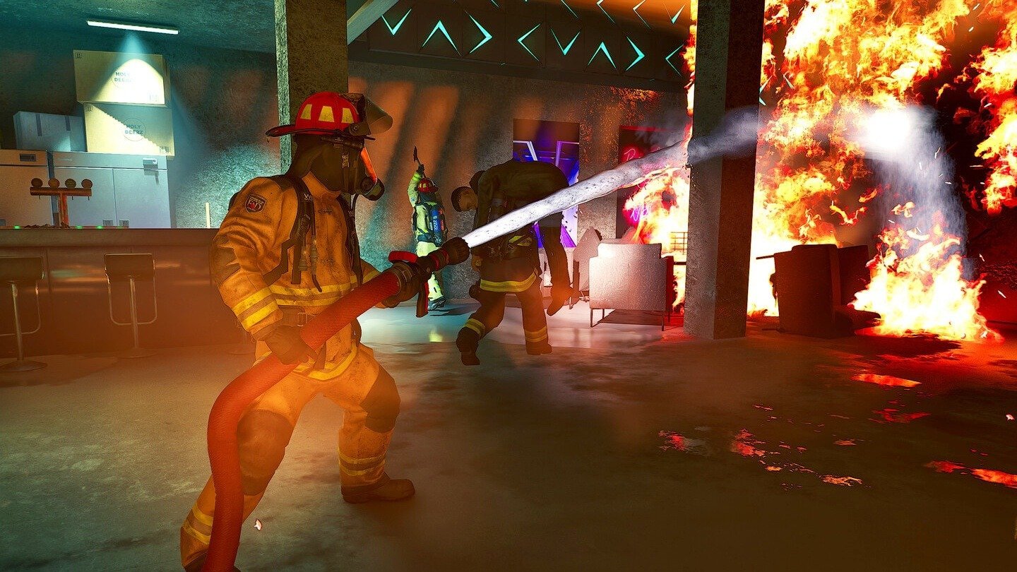 В Steam вышел онлайнсимулятор пожарного Firefighting Simulator Ignite
