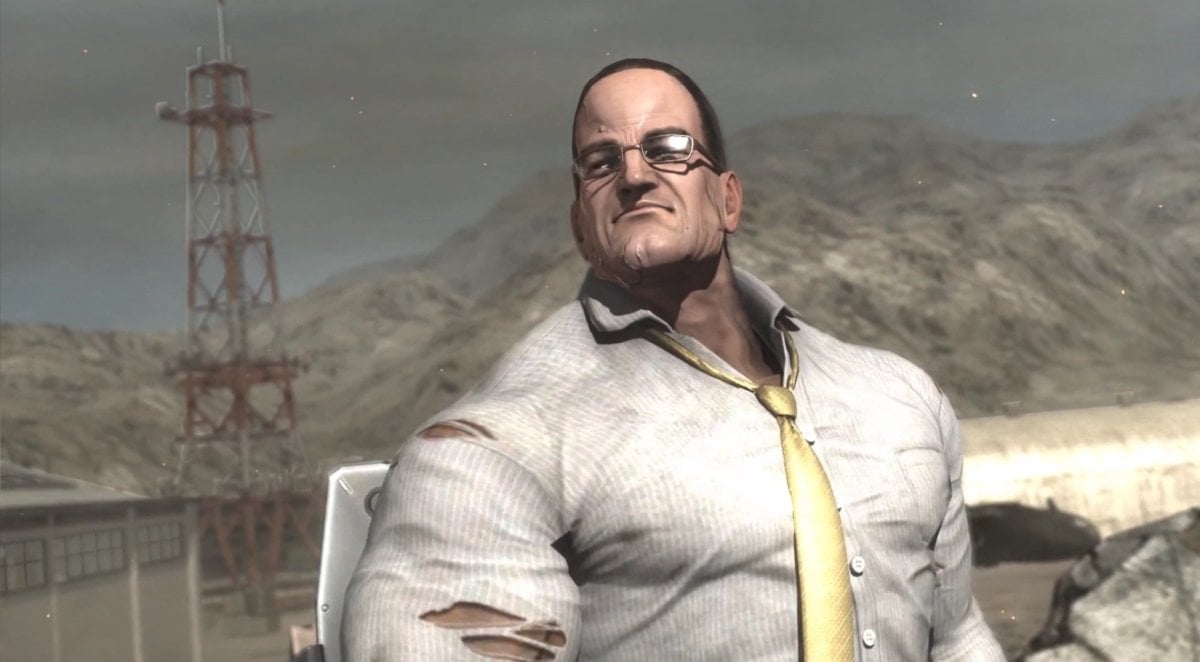 Источник: скриншот CQ.ru / Стивен Армстронг из Metal Gear Rising: Revengeance