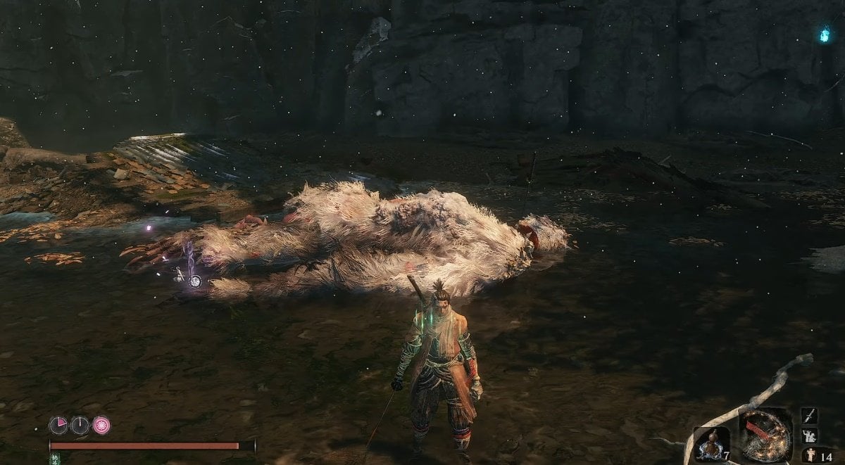 Источник: скриншот CQ.ru / Обезьяна-страж из Sekiro: Shadows Die Twice
