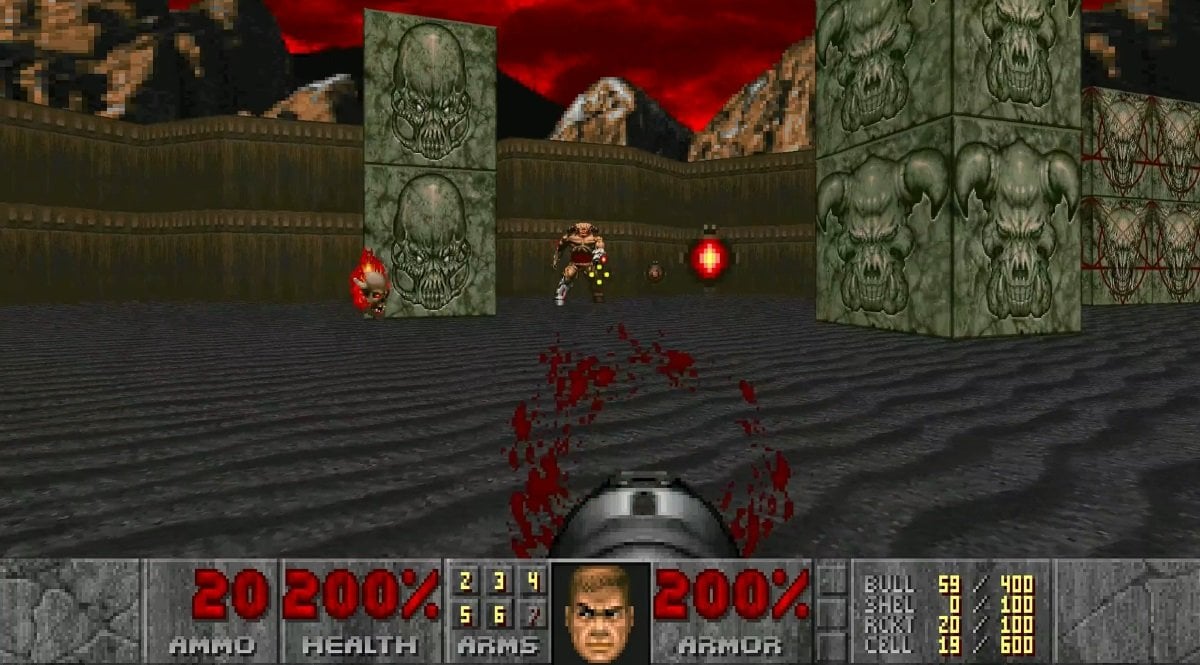Источник: скриншот CQ.ru / Кибердемон из Doom (1993)