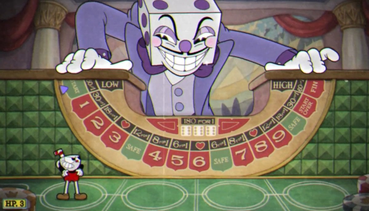 Источник: скриншот CQ.ru / Кинг Дайс из Cuphead (2017)