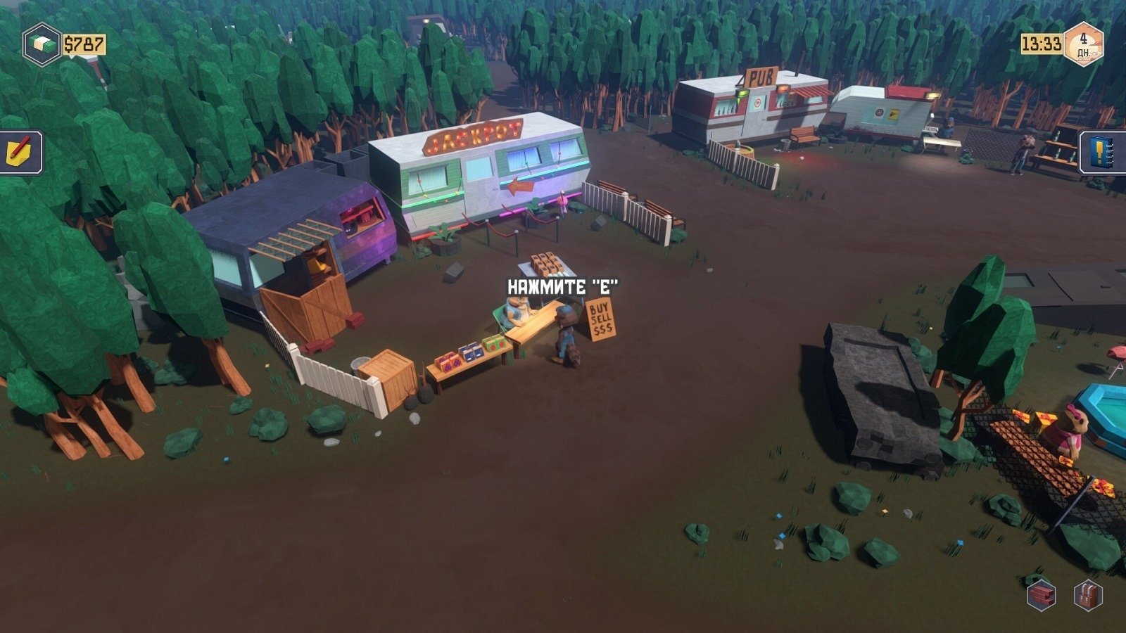 В Steam вышел Trailer Park Tycoon  симулятор енотафермера из трейлерного парка