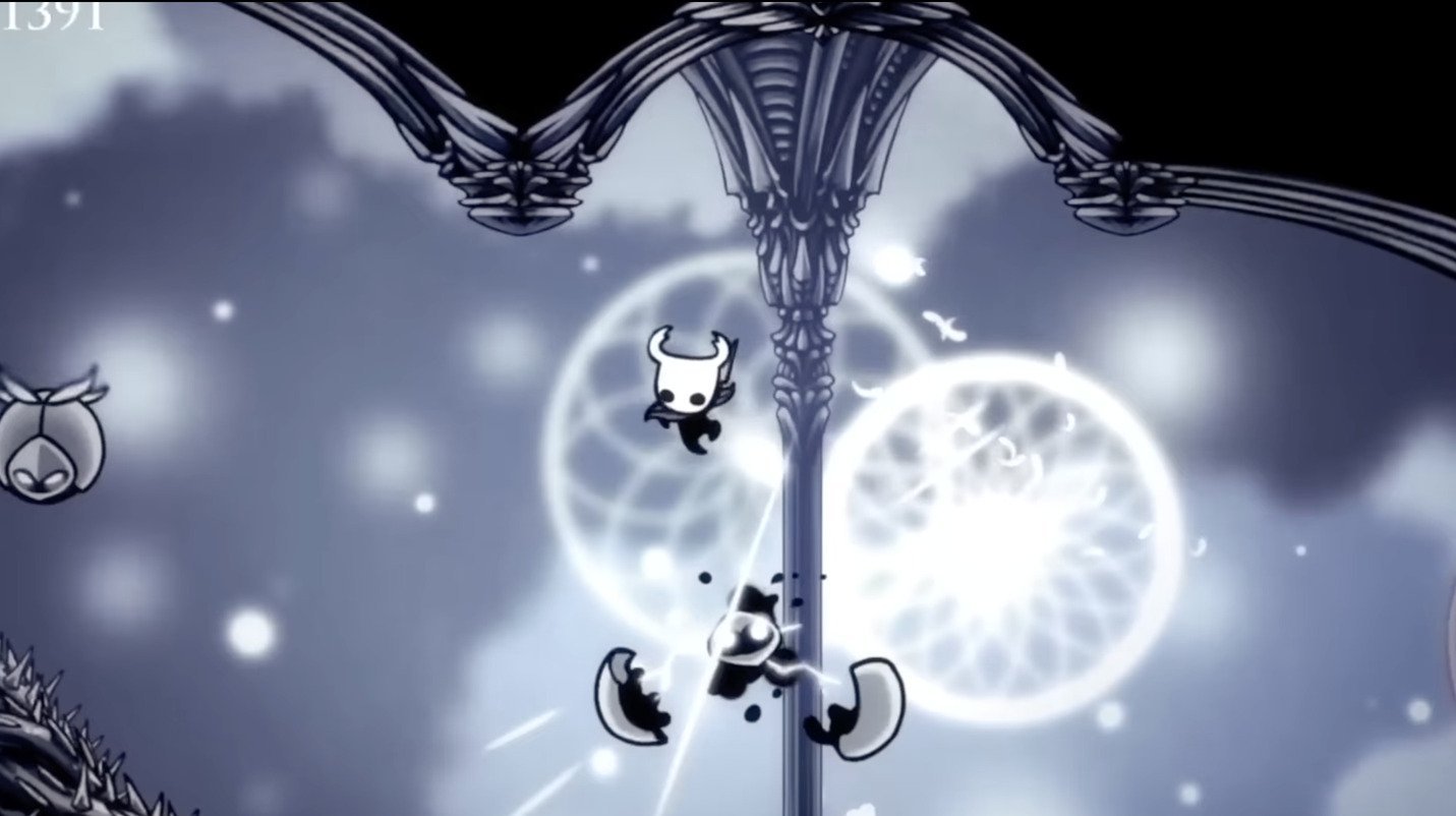 Источник: скриншот CQ.ru / Пого и путь боли в Hollow Knight