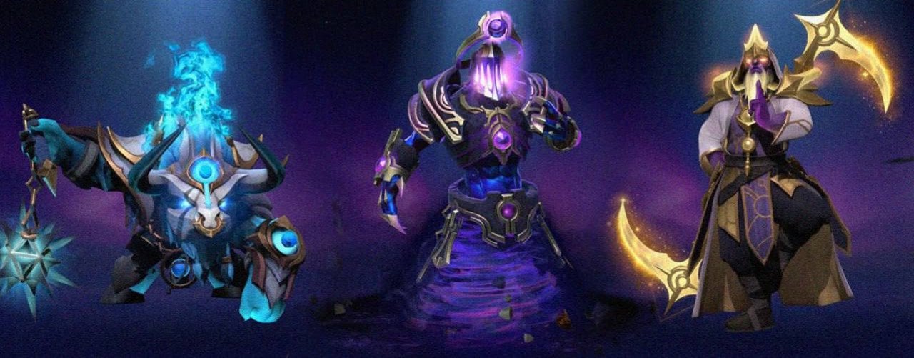 Скриншот CQ.ru / Spirit Breaker, Enigma, Void Spirit