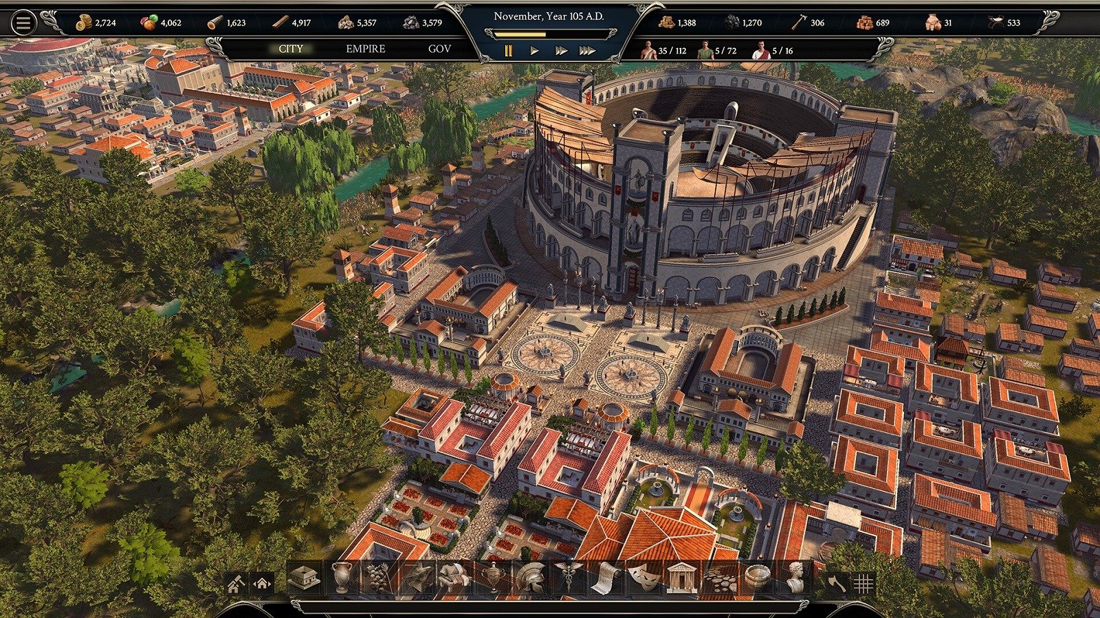 В Steam стала доступна стратегия Pompeii The Legacy про восстановление Помпей