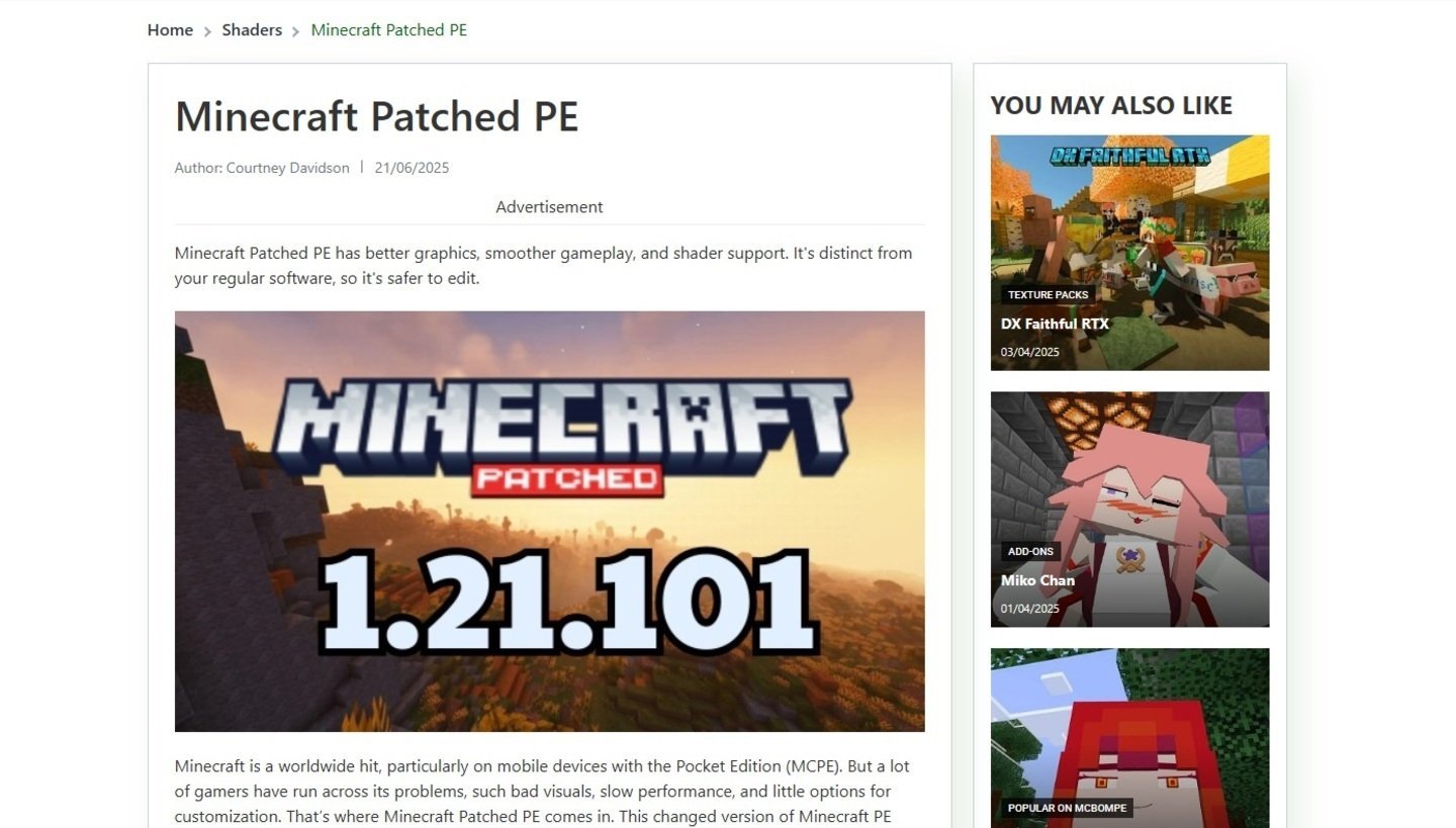 Источник: CQ.ru / Загрузка 

Minecraft (Patch)