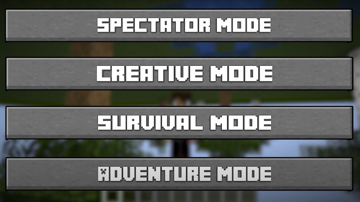 Источник: скриншот CQ.ru / Режимы в Minecraft