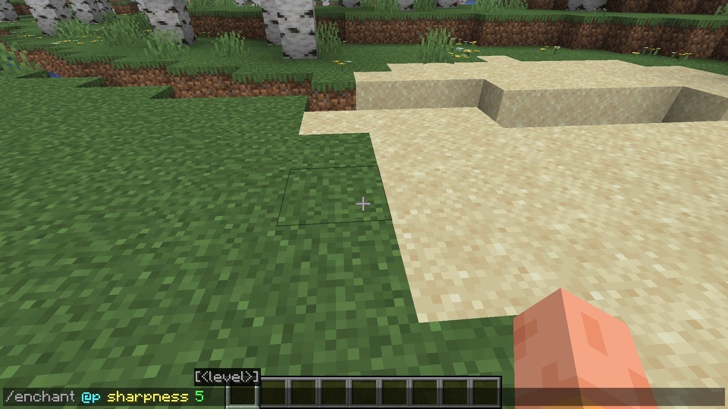 Источник: CQ.ru / Зачарование командой в Minecraft