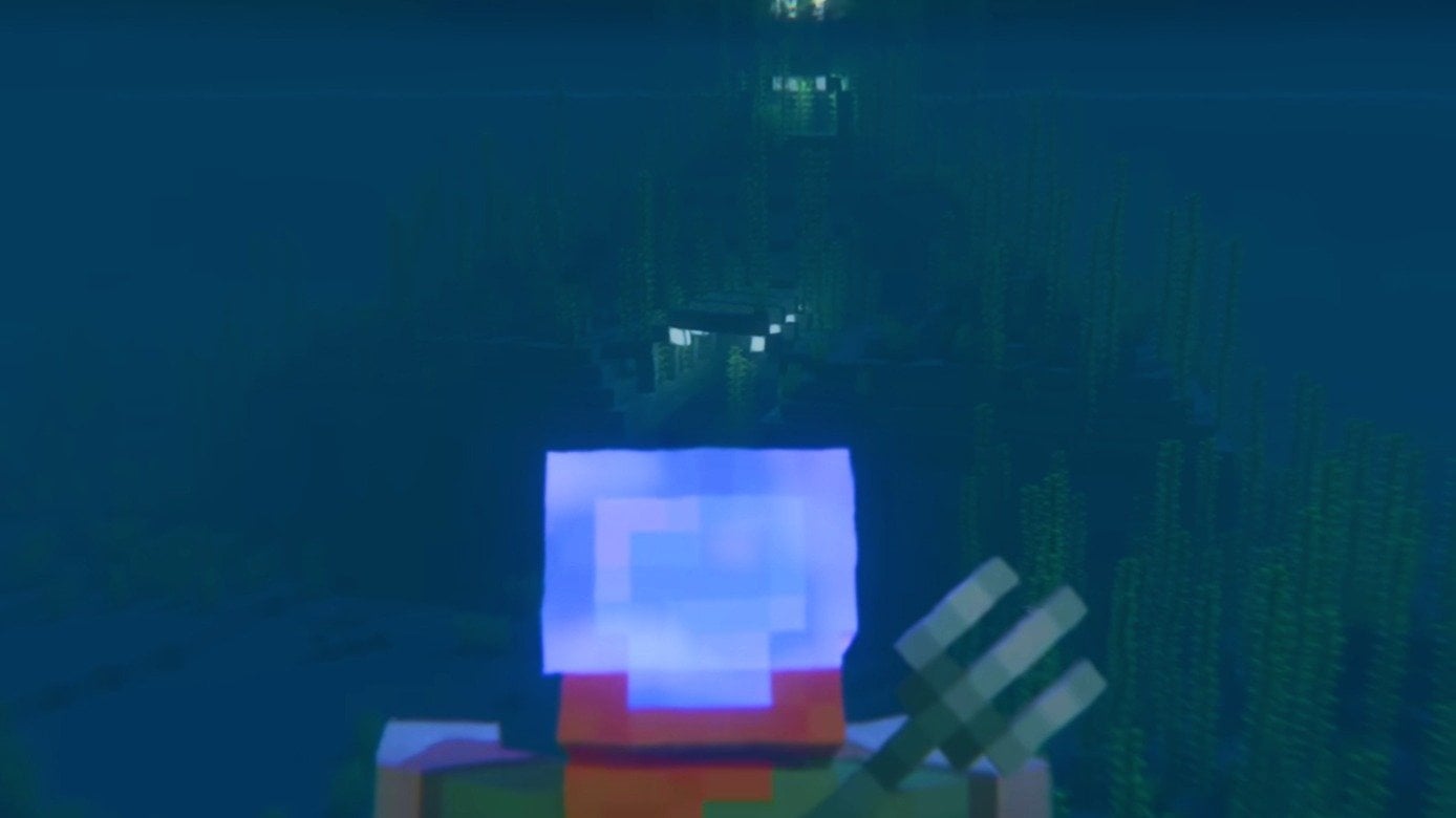 Подводный храм в Minecraft