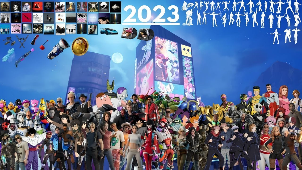 Коллаборации в Fortnite