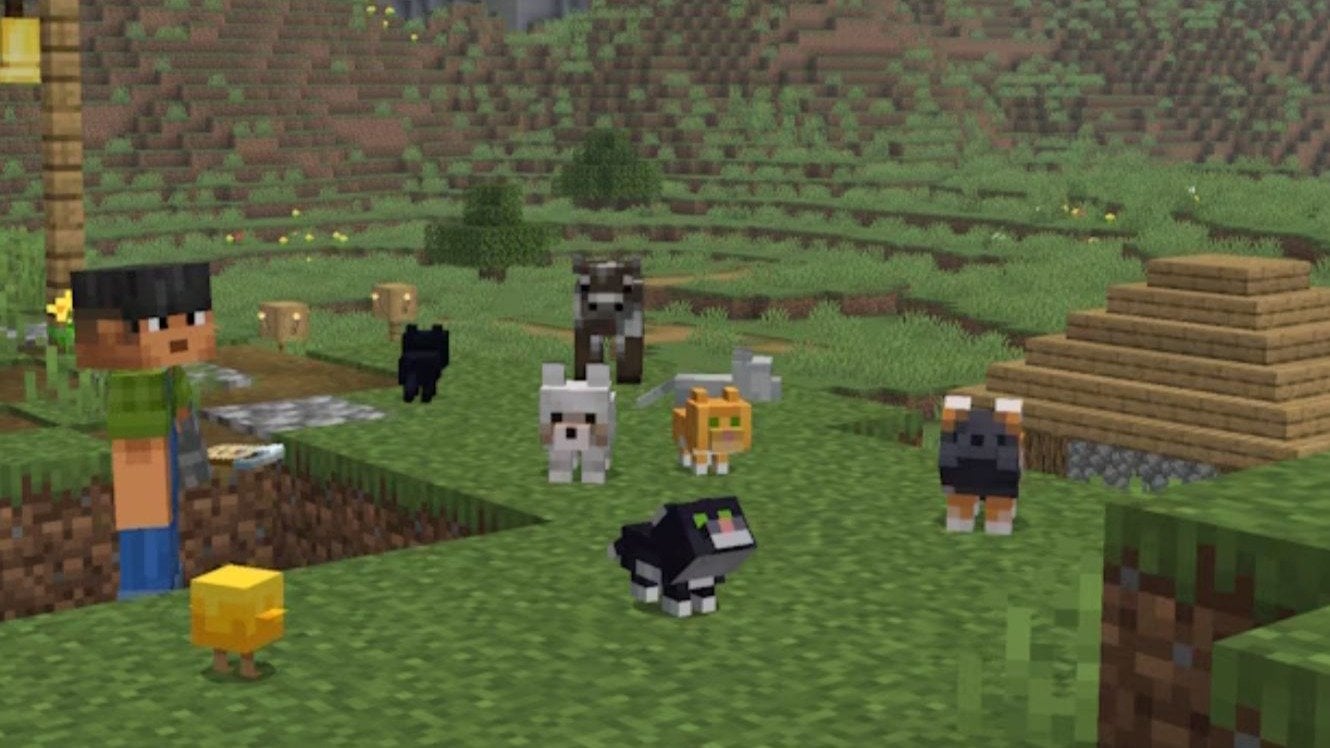 В Minecraft поменяли текстуры детенышей мобов  вышел новый снапшот