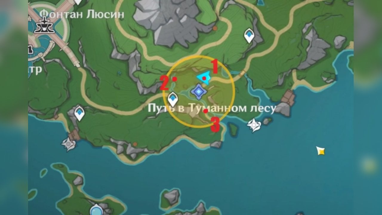 Источник: CQ.ru / Расположение загадок