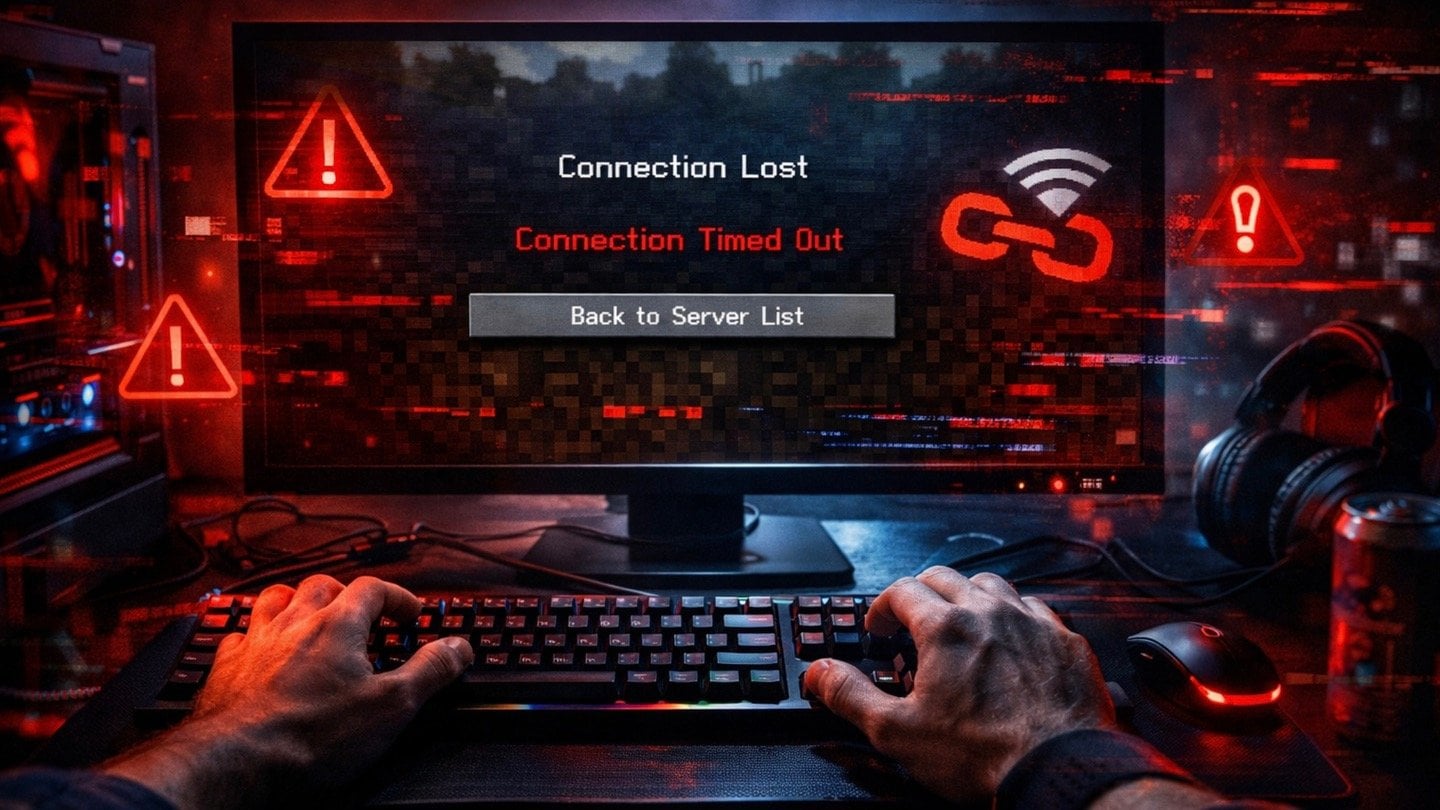 Как решить проблему с ошибкой Превышено время ожидания в Minecraft