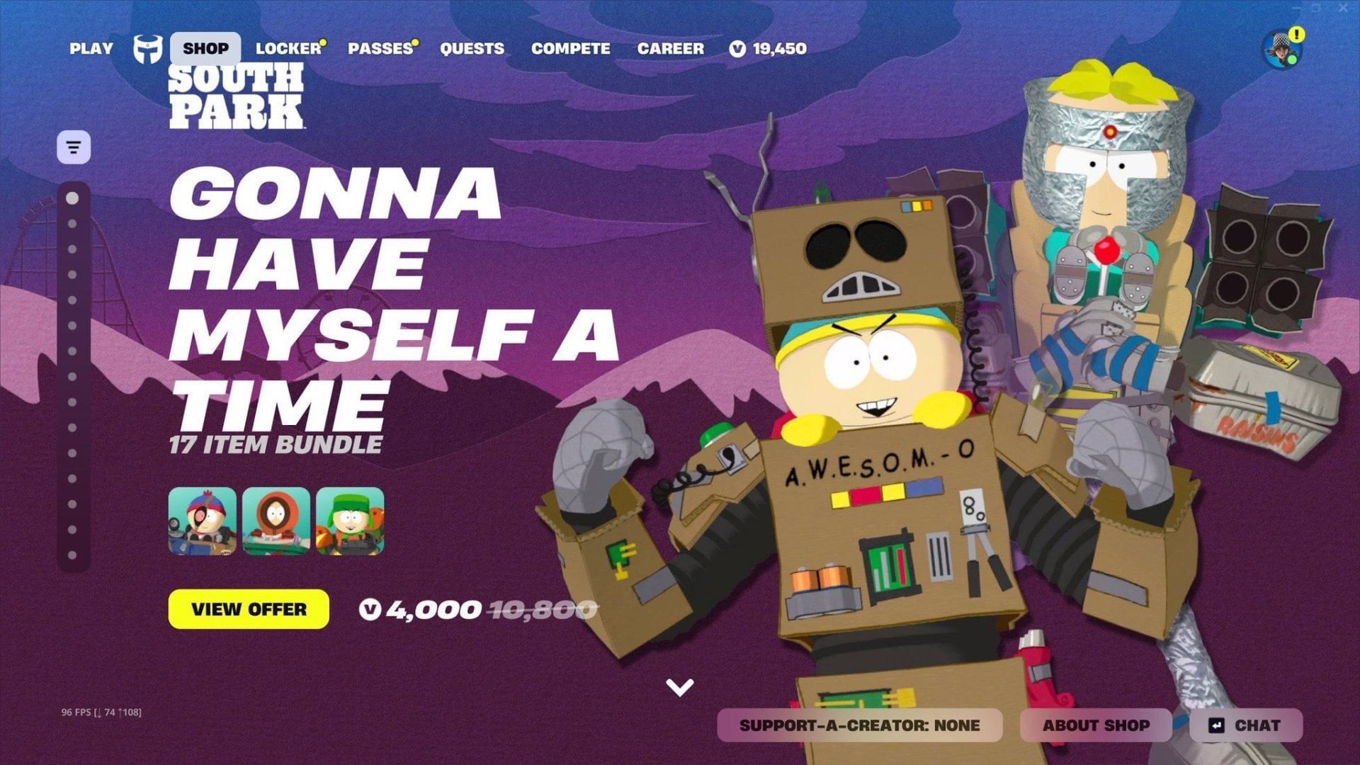 Fortnite x South Park