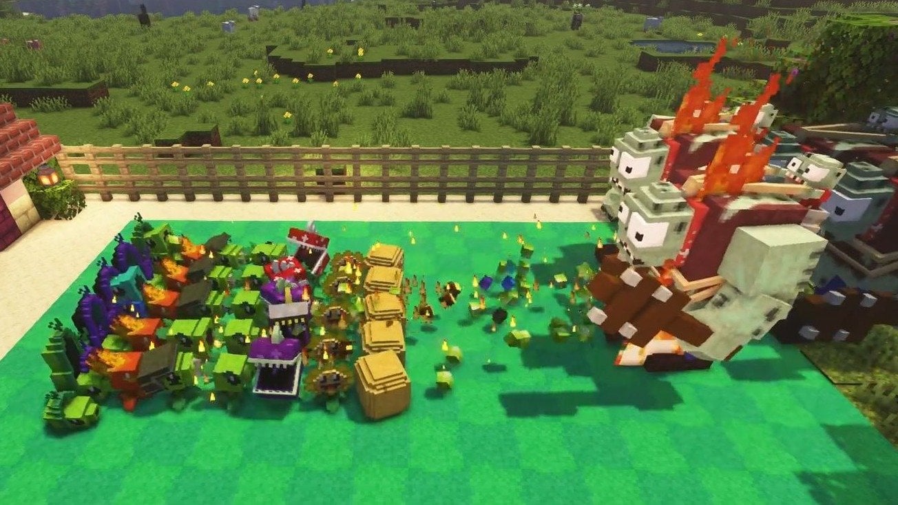 Растения против зомби в Майнкрафте полный обзор мода и гайд по его установке