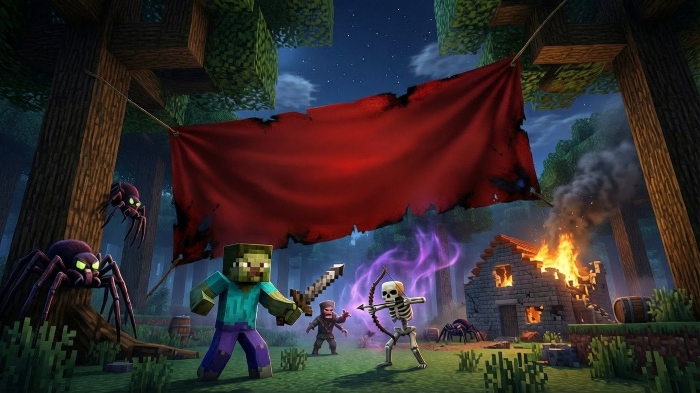 Как сделать рейд в Minecraft