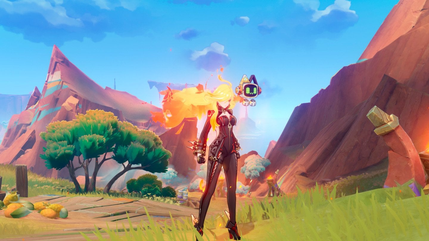 Источник: скриншот CQ.ru /  Вулканические земли Натлана и Пиро Архонт Мавуика